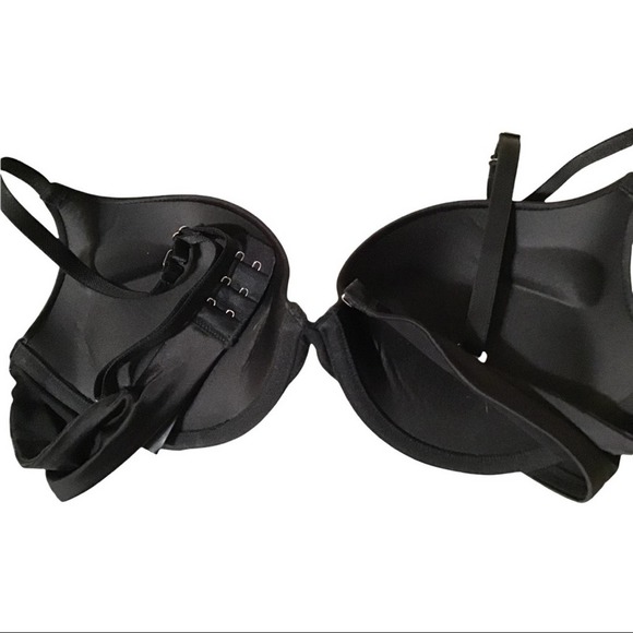 FREDERICK’S OF HOLLYWOOD Convertible Black Push-Up Bra 34B - Picture 3 of 5